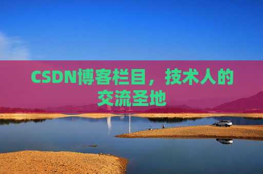 CSDN博客栏目，技术人的交流圣地